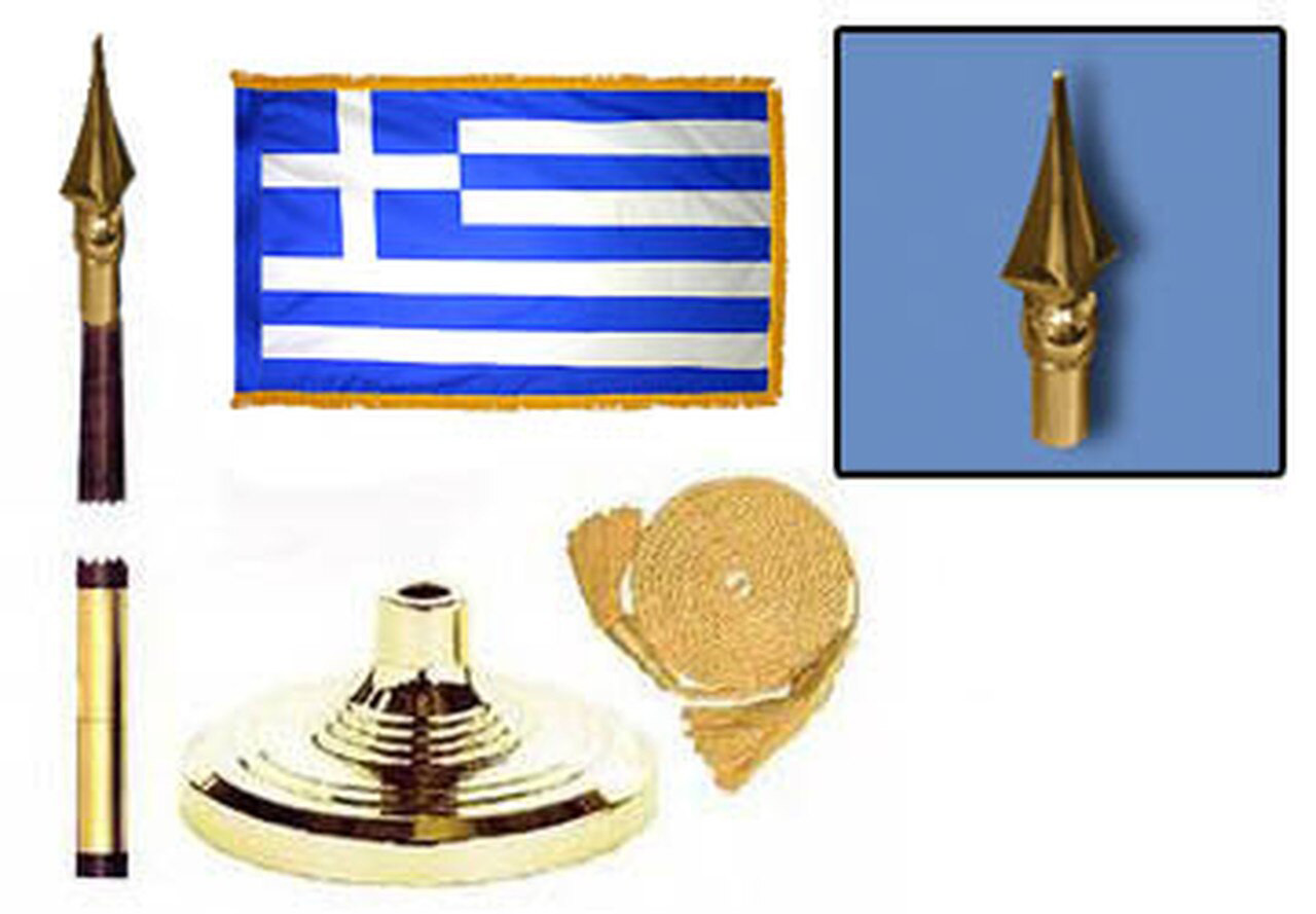 Greece Fringed Lobby Set