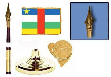 Central African Republic Fringed Lobby Set 