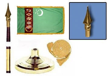 Turkmenistan Fringed Lobby Set
