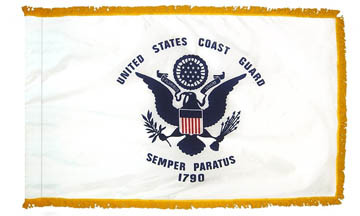 US Coast Guard Fringed Flag
