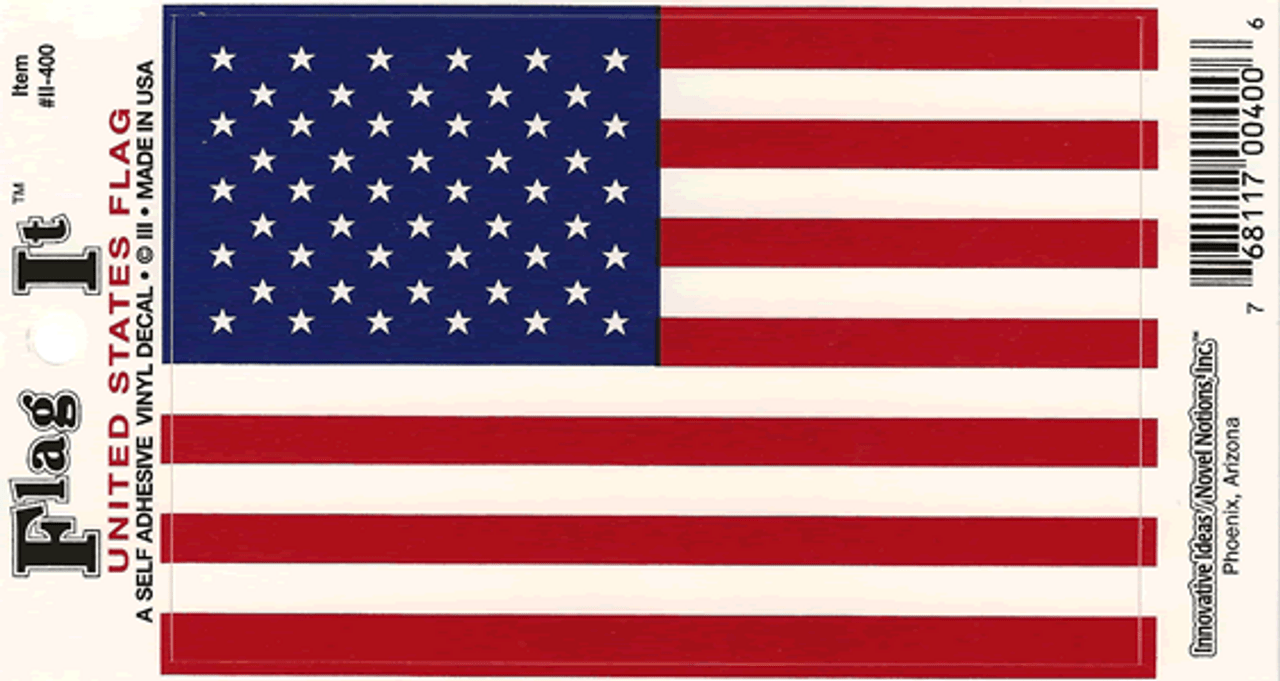 US Flag Decal