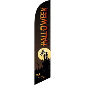 Halloween (witch) Semi Custom Feather Flag Kit
