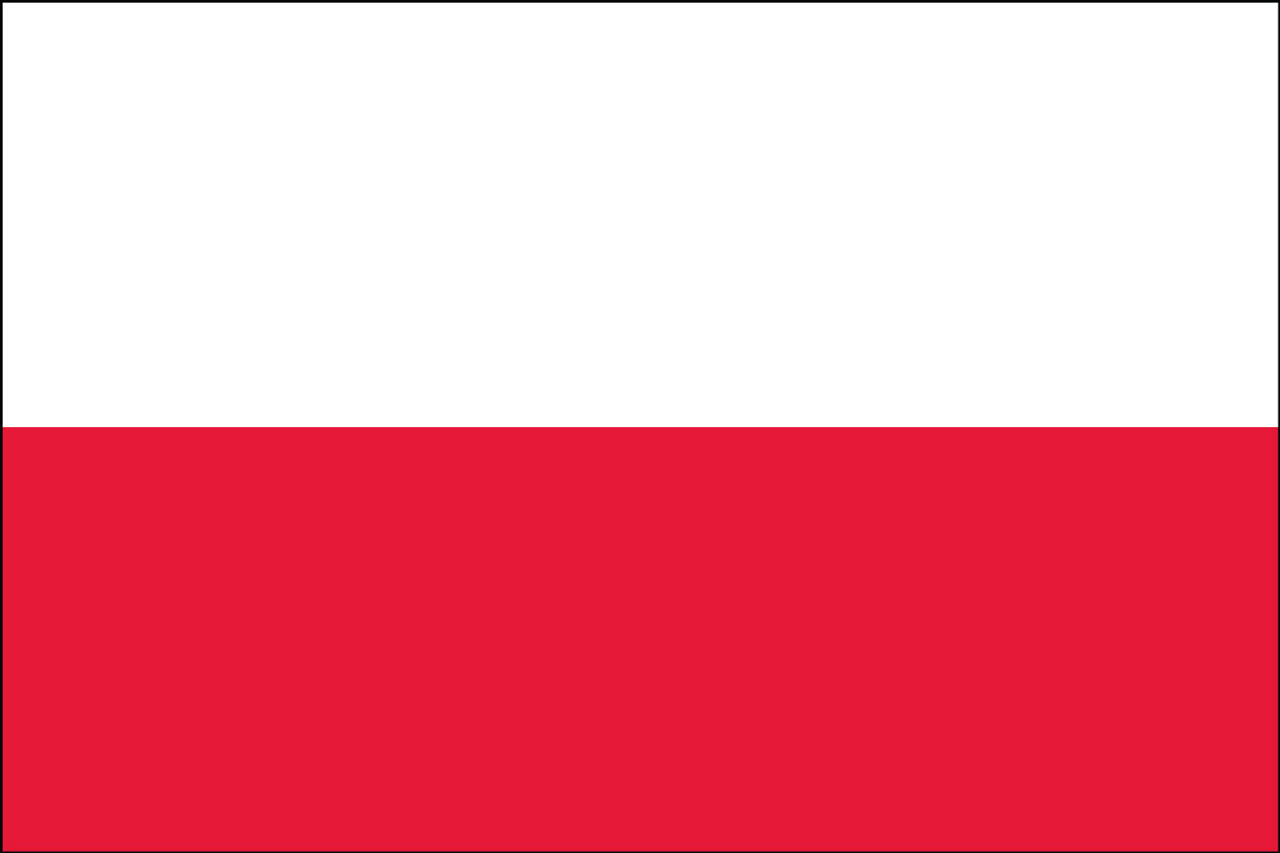 Poland 3' x 5' Lightweight Flag
