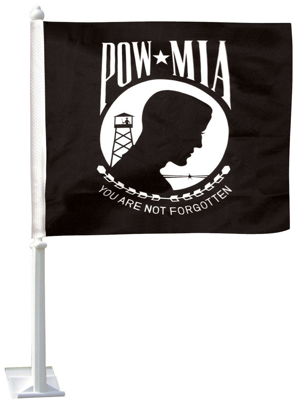 POW/MIA Car Flags