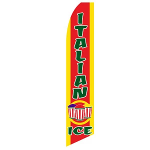 ITALIAN ICE feather flag