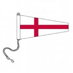 8 International Code Signal Pennants (Rope and Snap Hook)