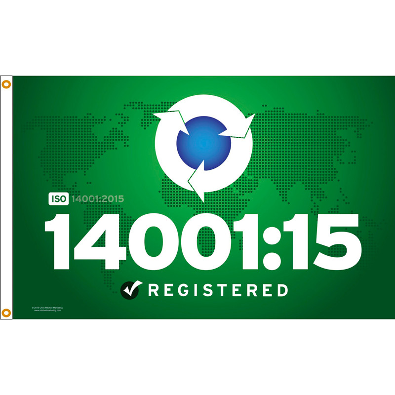 ISO 14001/15 Flag