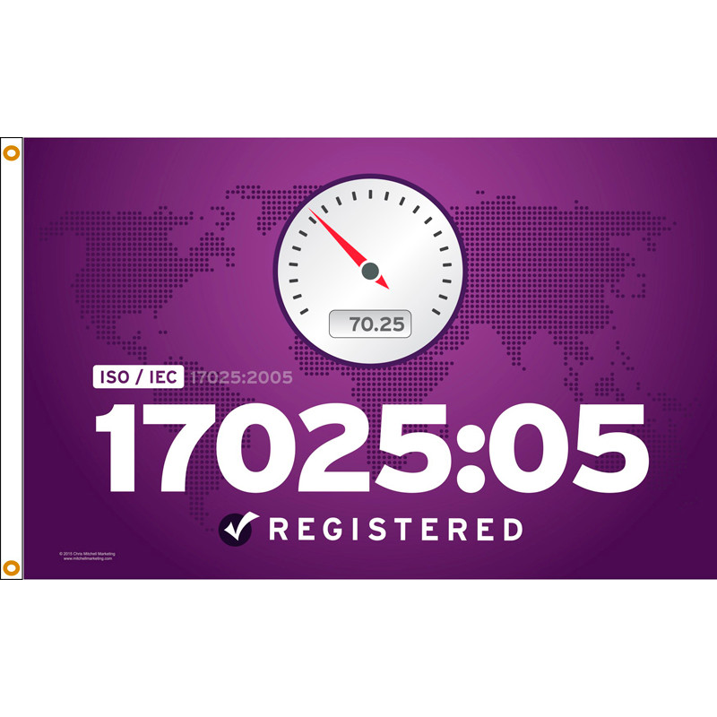ISO/IEC 17025/05 Flag