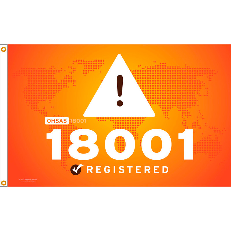 OHSAS 18001 Flag