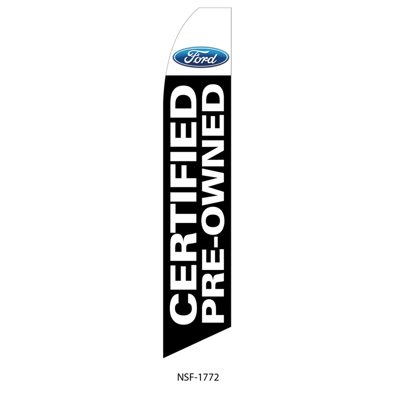 Ford Certified Pre Owned Vehicles Feather Flag