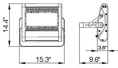 LUX-80 - High End Commercial LED Flagpole Light