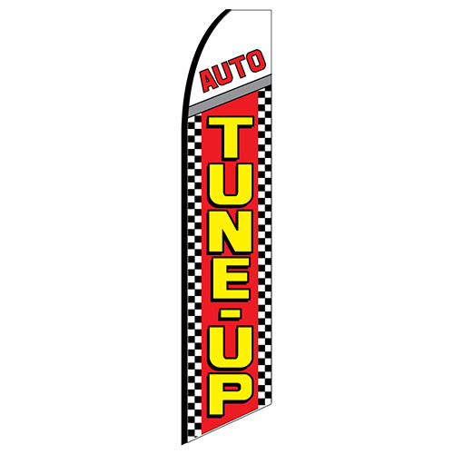 Auto Tune-Up Feather Flag