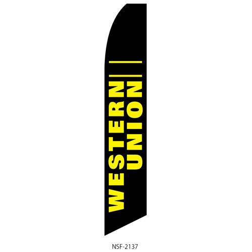 Western Union Feather Flag