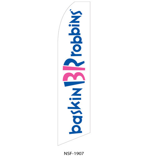 Baskin Robbins Feather Flag