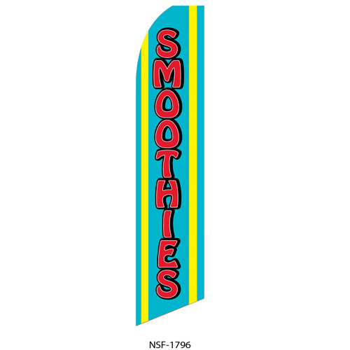 Smoothies Feather Flag