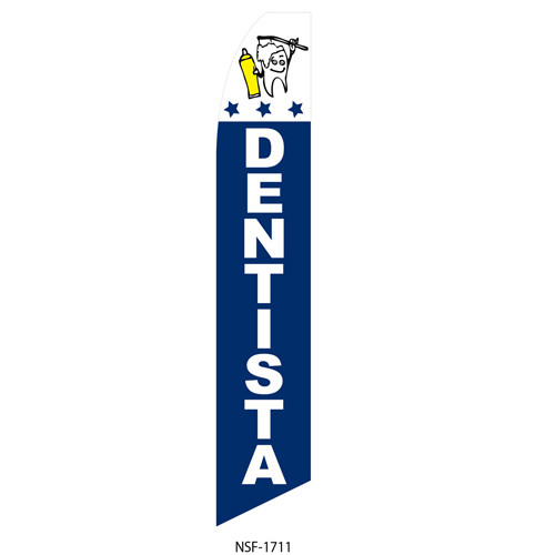 Dentista (Dentist) Feather Flag