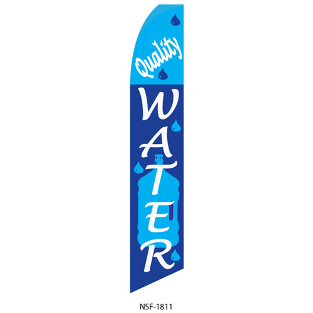Quality Water Feather Flag