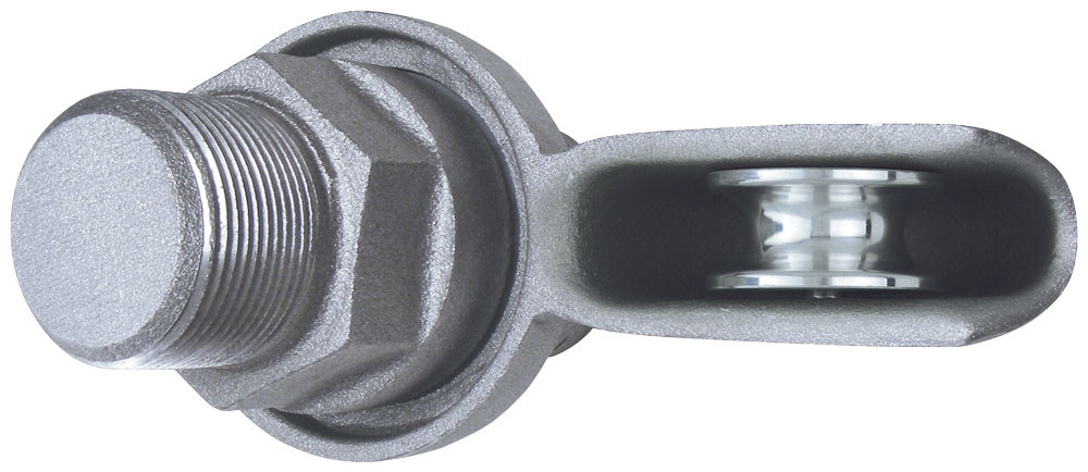 Truck External RTA-1 Series, Threaded Revolving- Metal Pulley