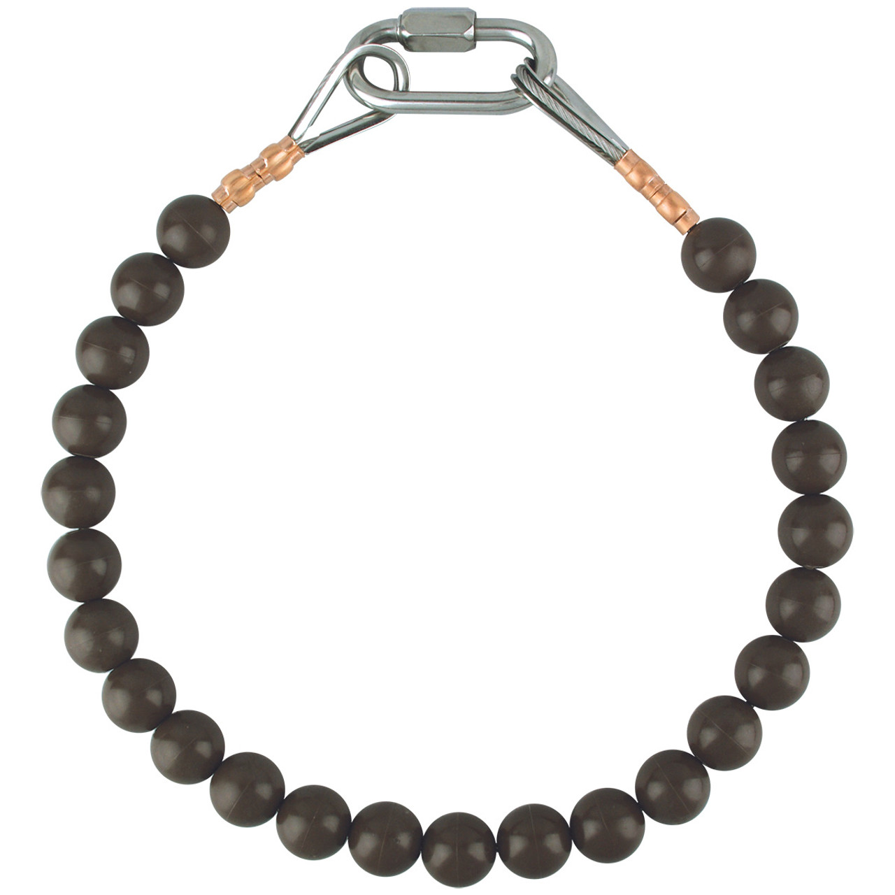 Beaded Retainer Ring (Bronze)