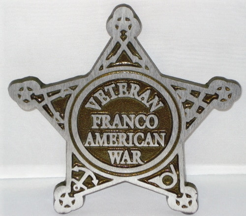 Franco American War Grave Marker - Aluminum 