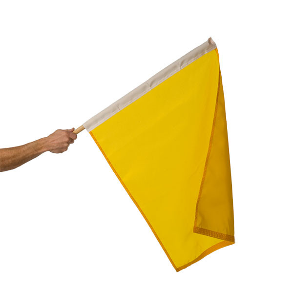 Caution Auto Racing Flag 24" x 30" 