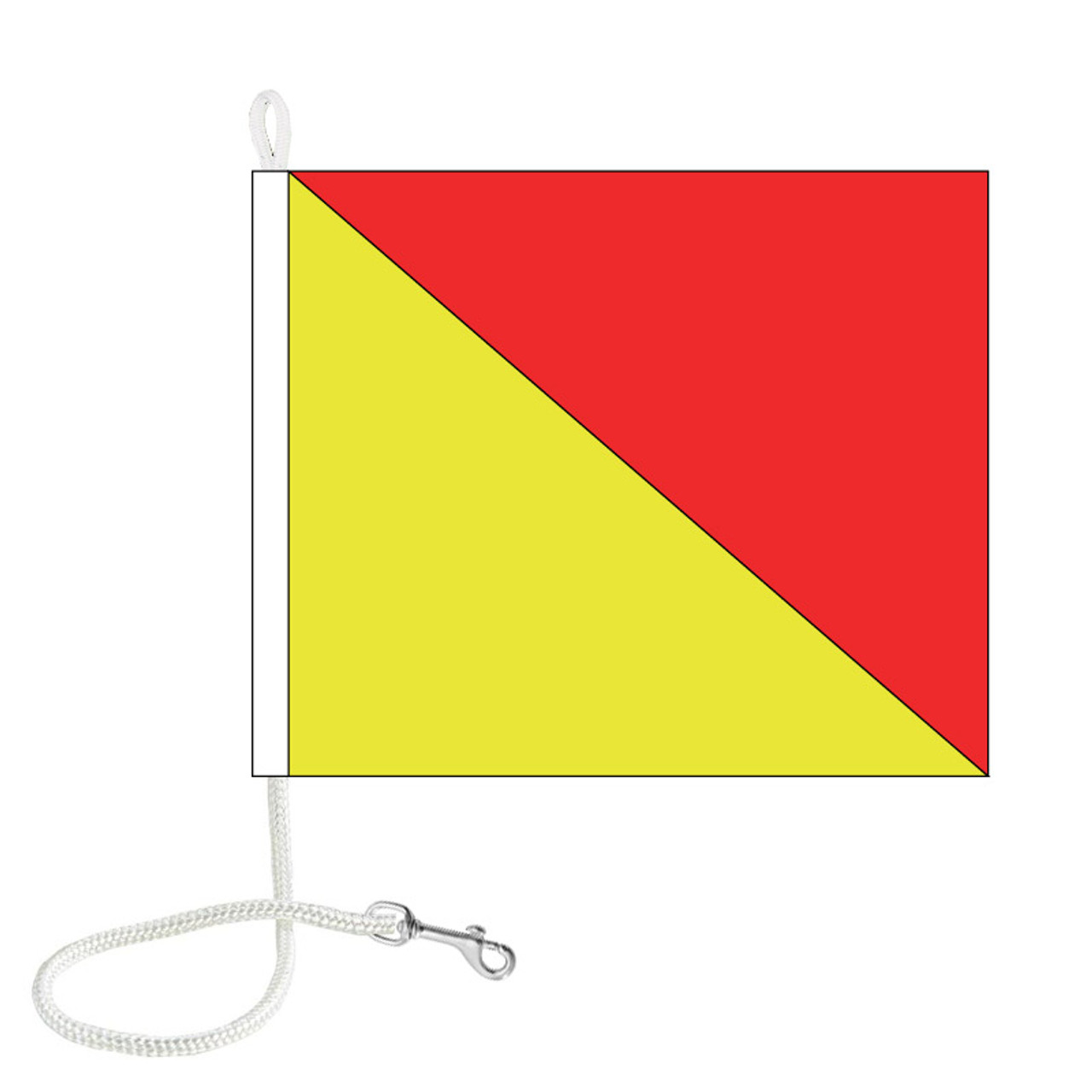 "O" (Oscar); Man Overboard - With Rope and Snap Hook