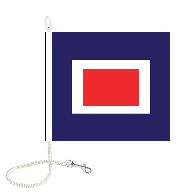 "W" (Whiskey); Require Medical Assistance - With Rope and Snap Hook