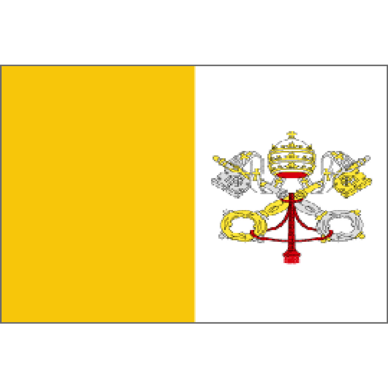 Vatican City (Papal) Flag Vatican City (Papal) Flag