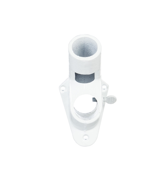 White 2-Position Aluminum Flag Bracket