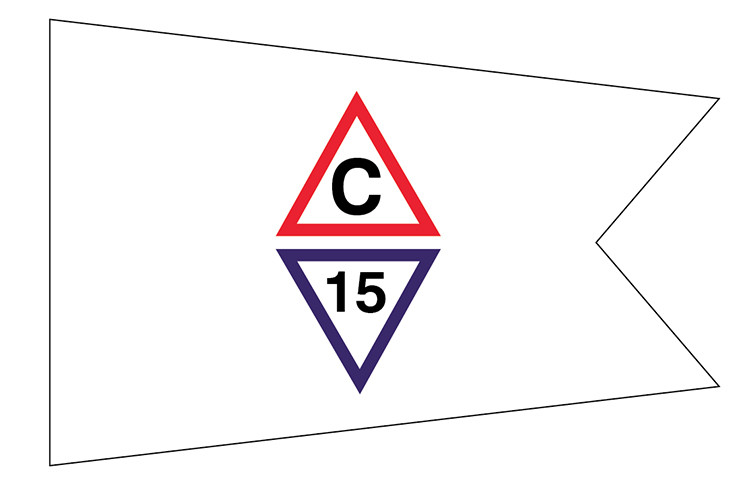 Beaux Arts Racing 12x18 Inch Tapered Burgee