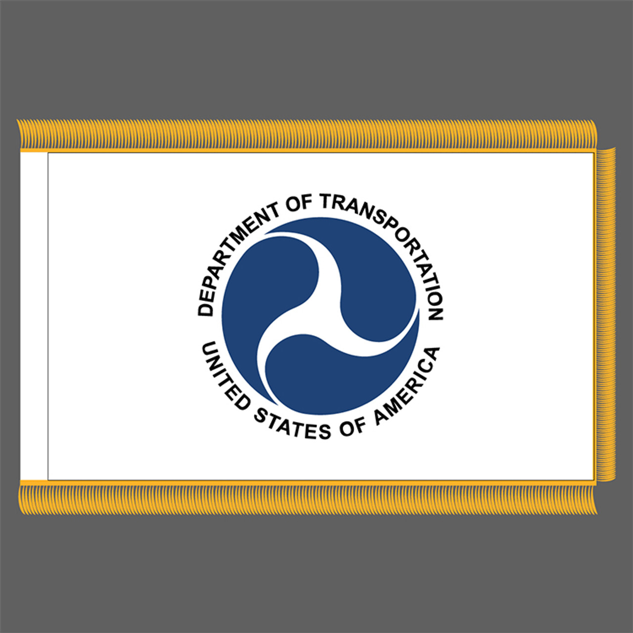 U.S. Department of Transportation Fringed Flag 