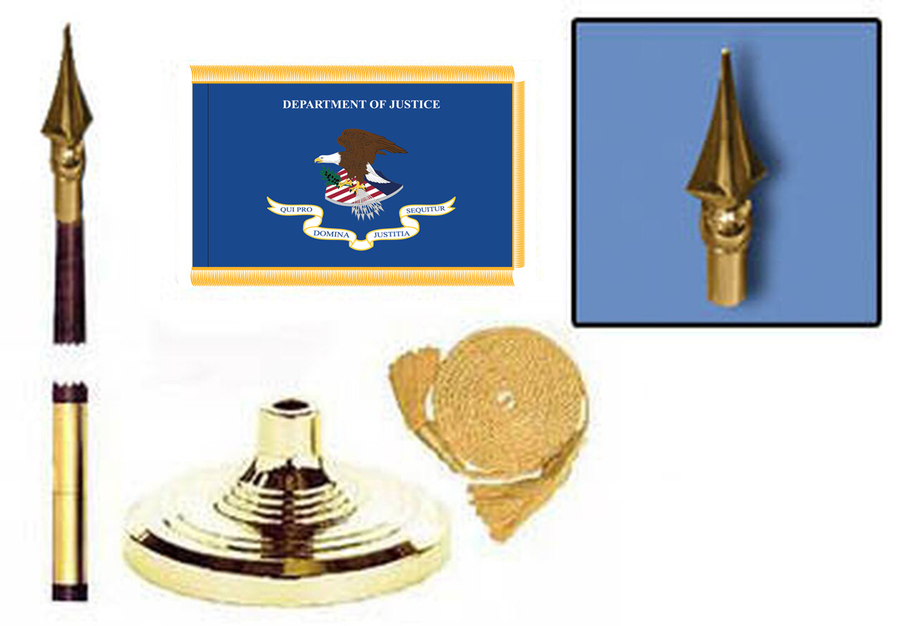 U.S. Department of Justice Fringed Lobby Set