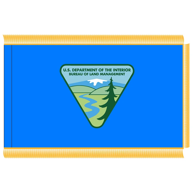 Bureau of Land Management Fringed Flag