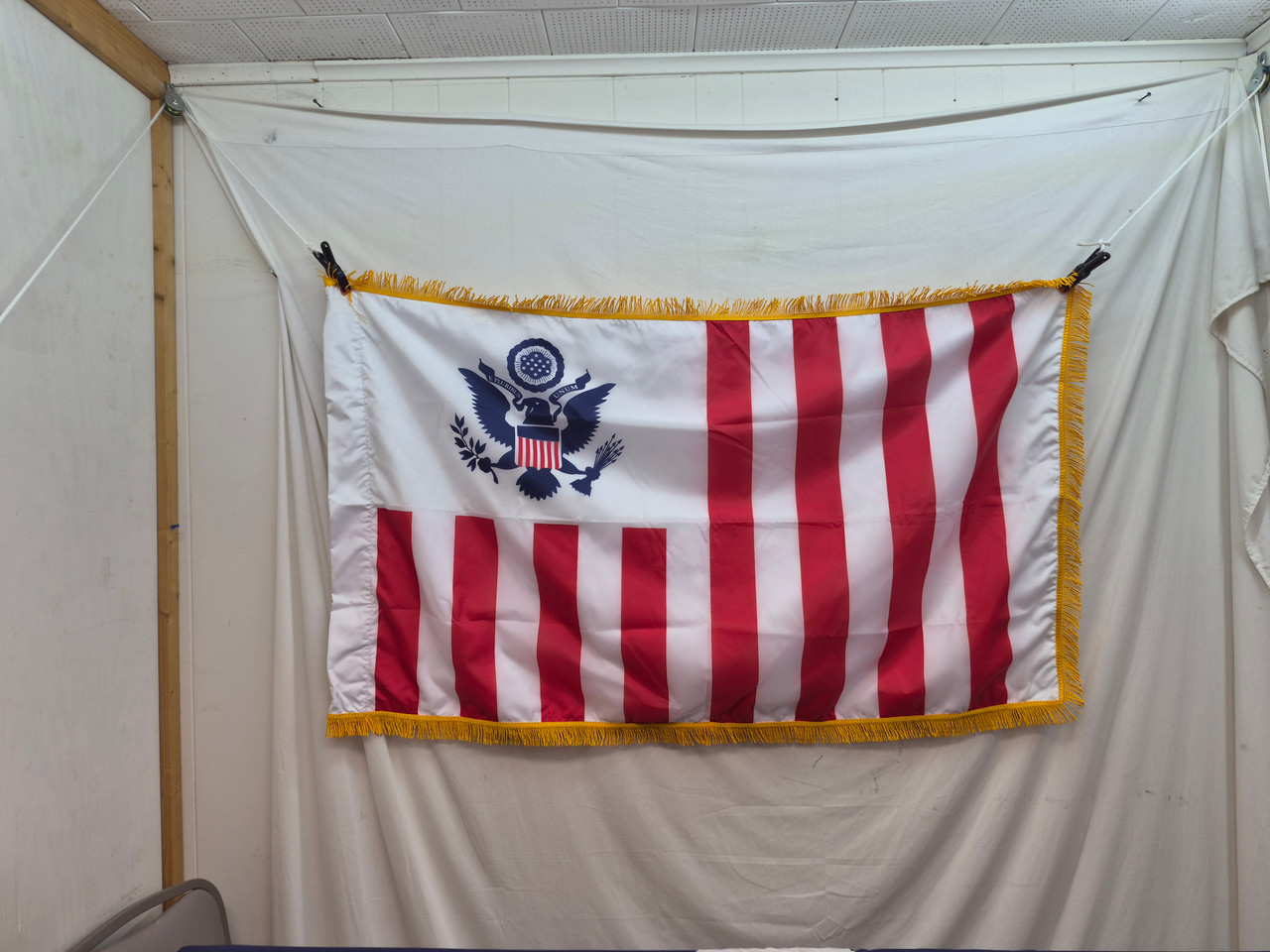 U.S. Customs and Border Protection Fringed Flag