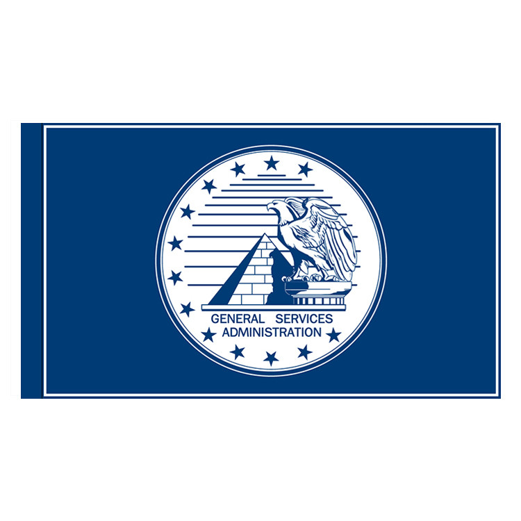 General Services Administration Flag with pole sleeve