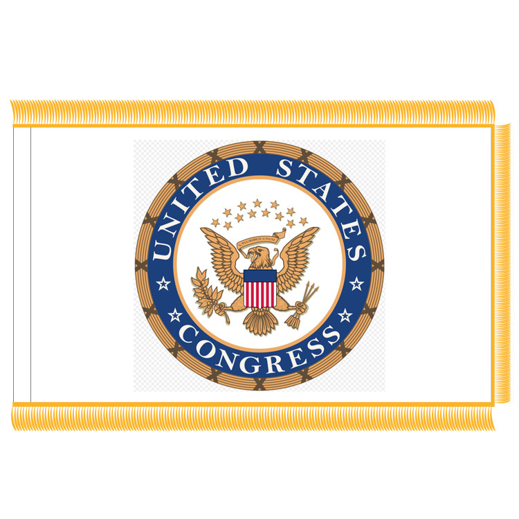United States Congress Fringed Flag