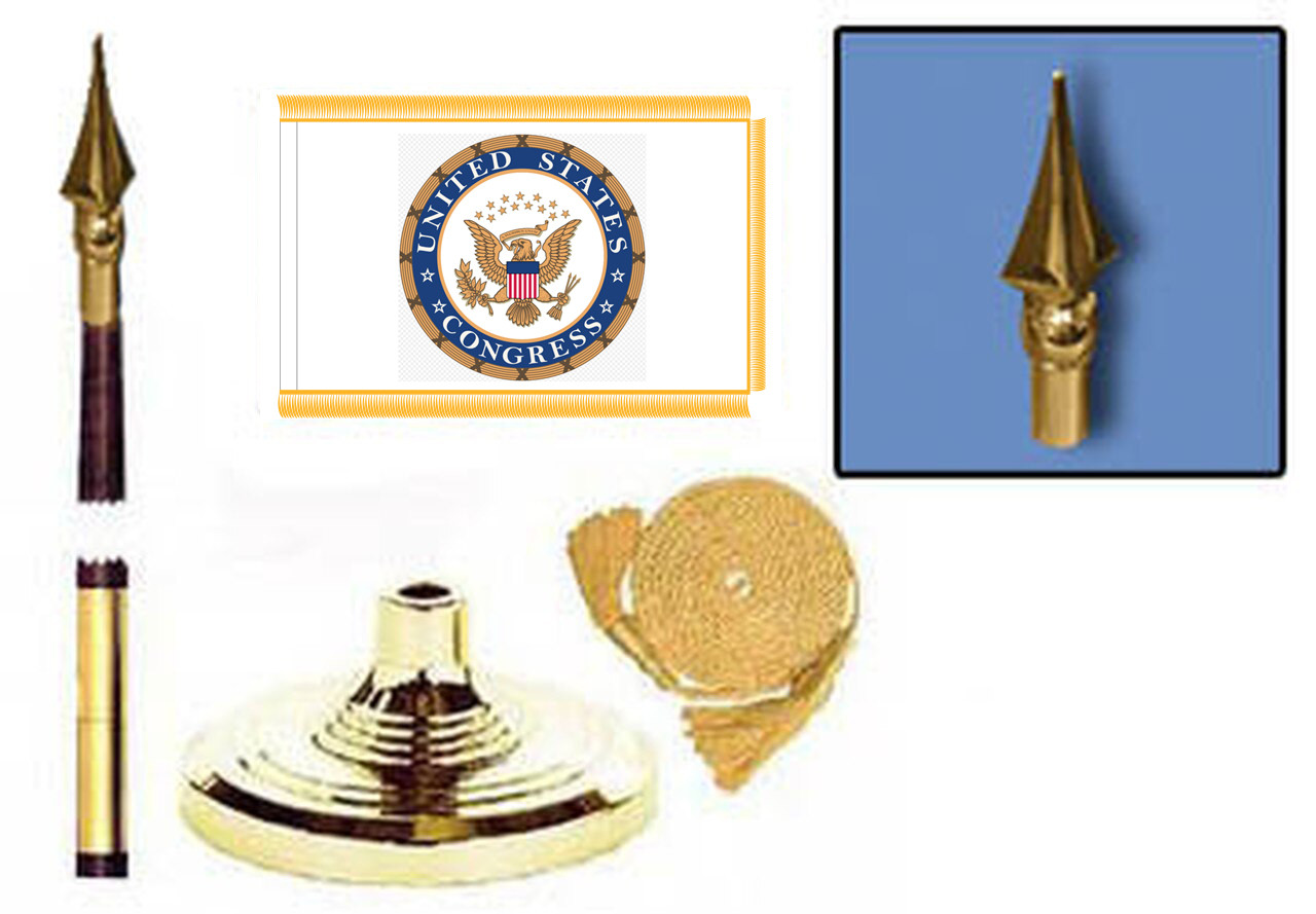United States Congress Fringed Lobby Set