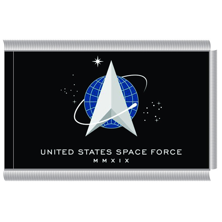 United States Space Command Fringed Flag
