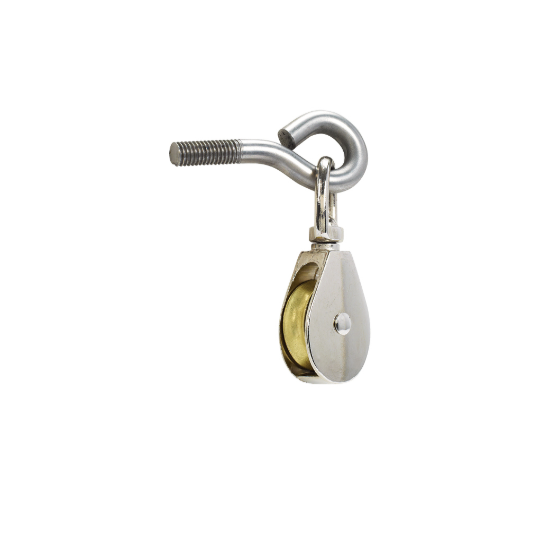 Single Pulley with Eyebolt and Swivel