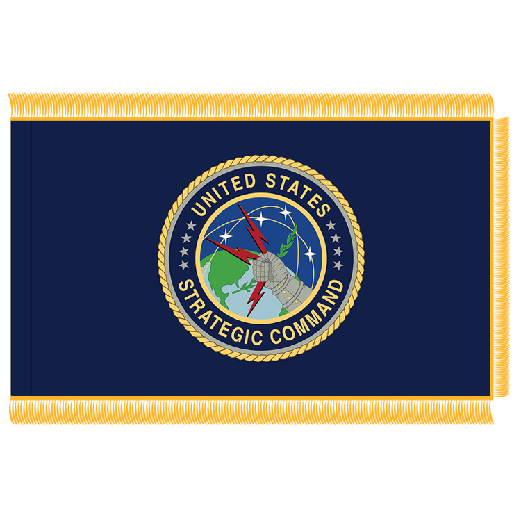 United States Strategic Command Fringed Flag