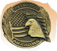 Patriotic American Honor Grave Markers