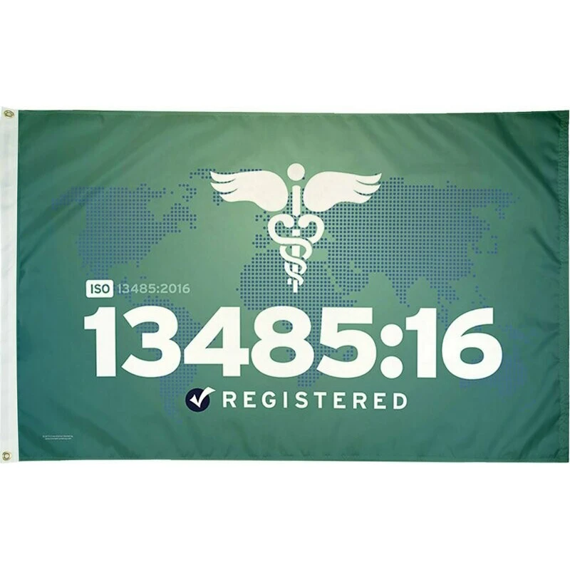 ISO 13485:16 Flag