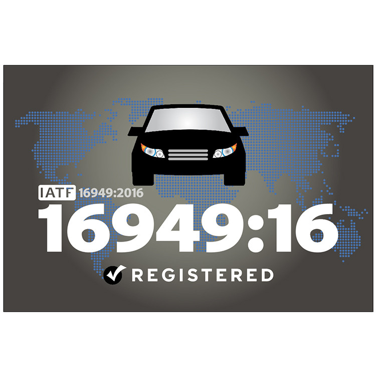 ISO/IATF 16949:16 Flag