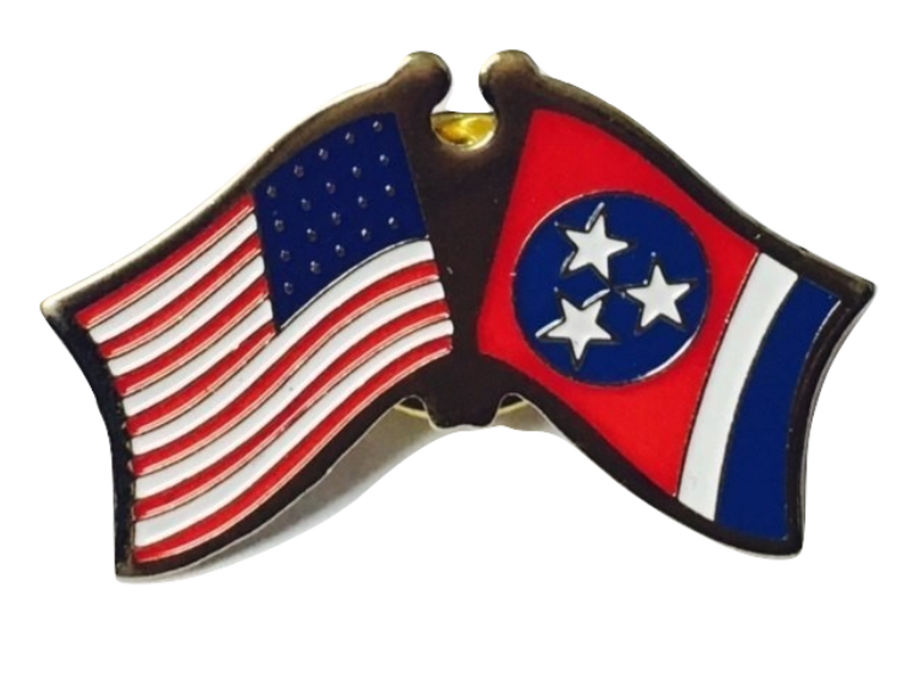 Tennessee / US Lapel Pin