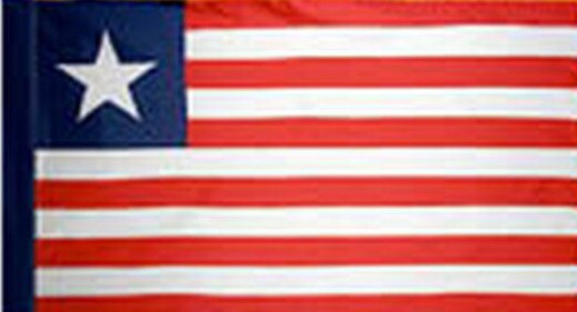 Liberia Indoor Flag