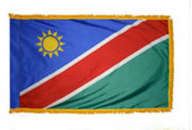 Namibia Fringed Lobby Flag
