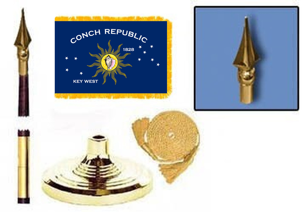 Conch Republic Fringed Lobby Set