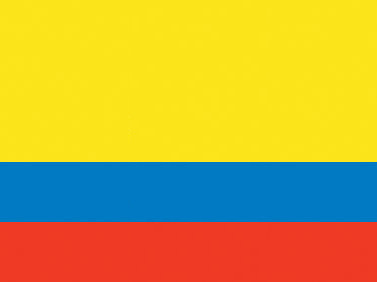 Ecuador (no seal) - 4" x 6" Miniature Stick Flags