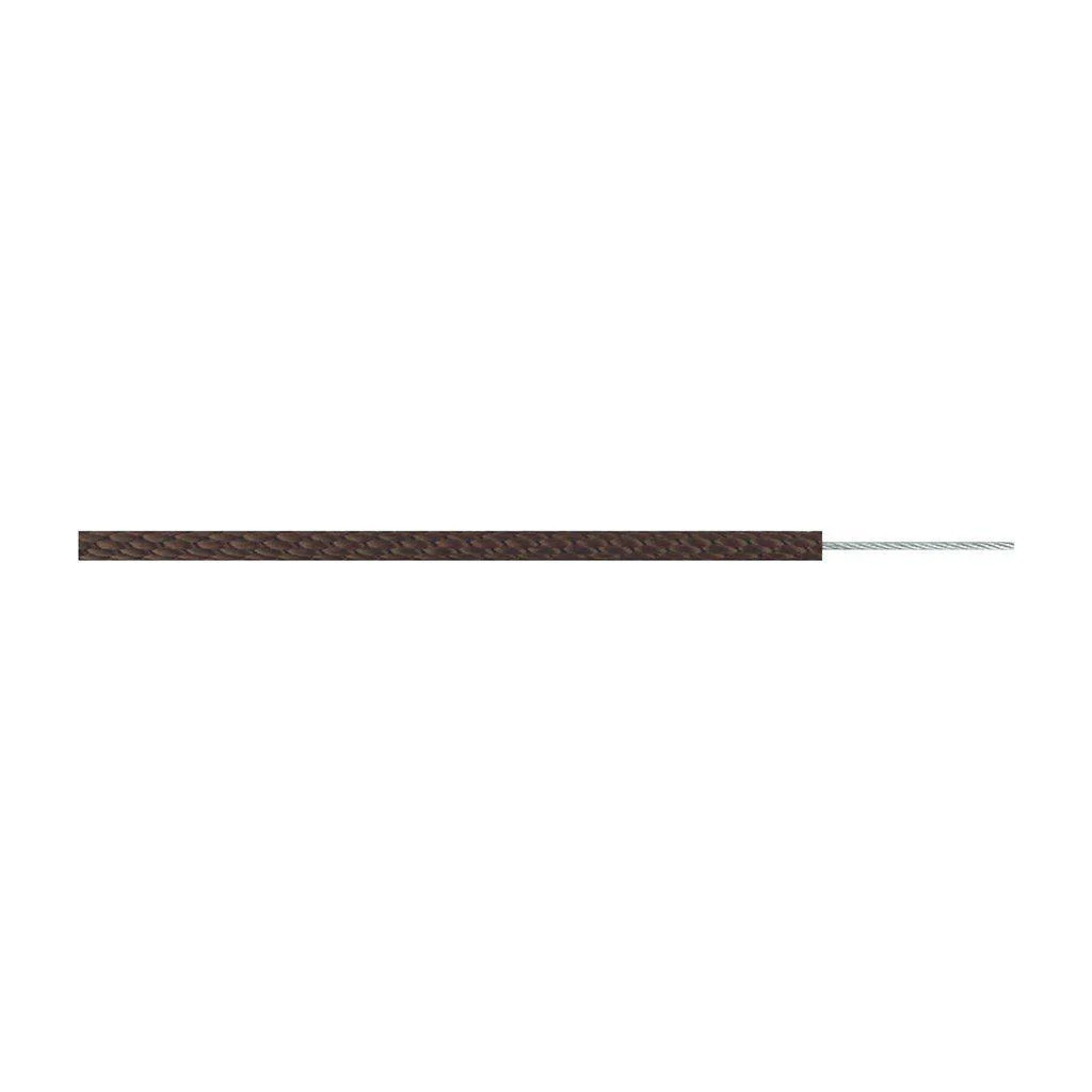 5/16 Inch Flagpole Rope ( 94 Feet ) - Brown Wire