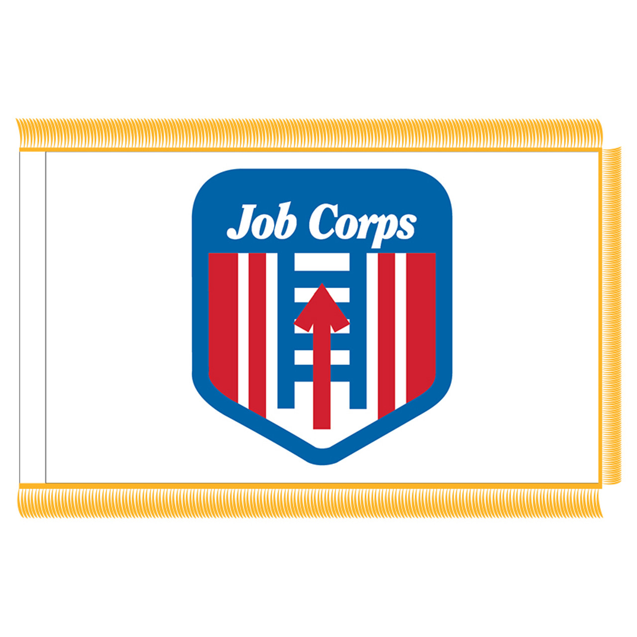 U.S. Job Corps Fringed Flag